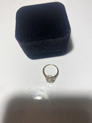 Morganite Ring 9ct Gold