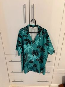 GTA Vice City Style Hawaiian Shirt (Palm Print)