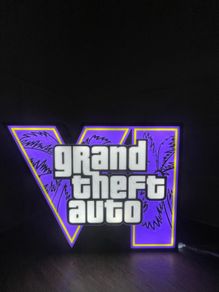 Grand Theft Auto 6 light box (See my other ads)