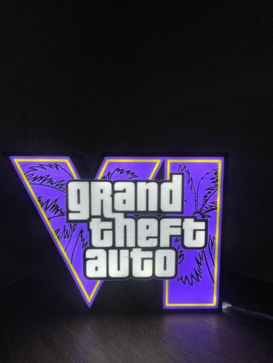 Grand Theft Auto 6 light box (See my other ads)