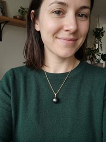 Black South Sea Pearl Pendant
