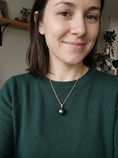 Black South Sea Pearl Pendant
