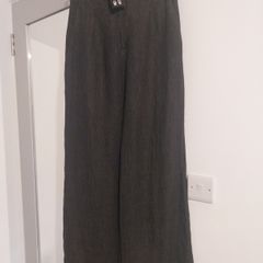 Kookai wide leg pin stripe