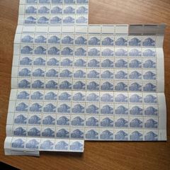 Sheet of Irish Stamps 1penny 1983