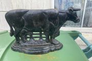 Antique cast iron door stop free postage