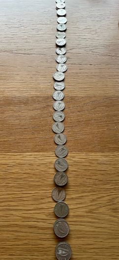 Sixpence Coins x 41