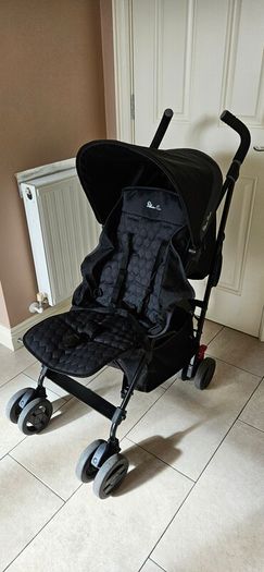 Silver Cross Stroller (with travel bag)