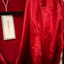 satin bodysuit burgundy shein brand new Image 4