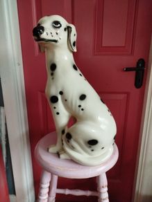 Large Ceramic Dog