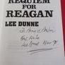 Lee Dunne/ Requiem for Reagan/ 1990/ signed Image 3