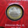 5 X Vatican Pope coins in album set | Bi-Metallic 1/2 ounce | 20th Century Popes Image 8