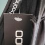 BOOHOO Night Heave Satin Tie Detail Shoulders Pleated Swing Dress Sz 12 - BNWT Image 5