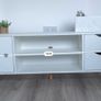 white tv rack Image 2