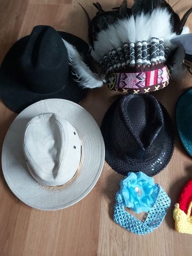 Photography props and hats