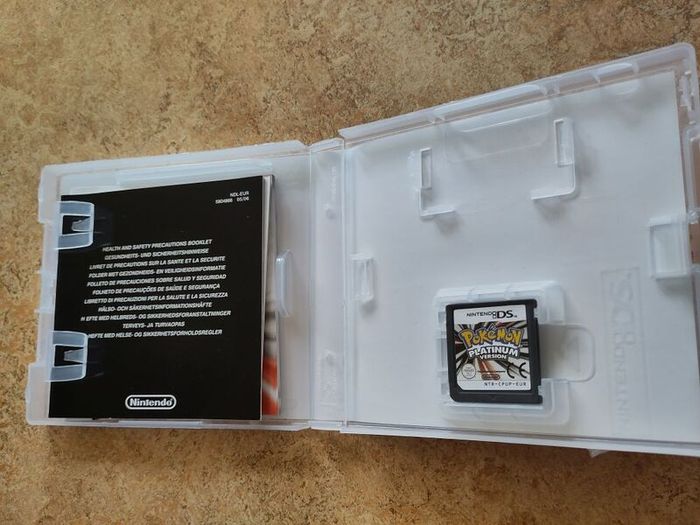 Pokemon platinum version Nintendo DS