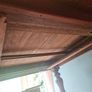 Antique square mahogany table Image 8