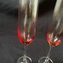 Galway Irish crystal flute pair of glasses Image 3