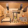 3D wooden Swiss Chalet Picture Image 3