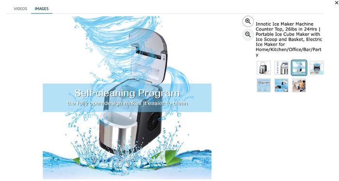 Counter top Ice Making Machine