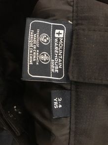 Toddler Ski Pants - Age 3-4