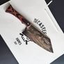 Bunka Cleaver Knife Personalized By Di'Casteel Image 3