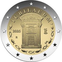 Italy 2 Euro Commemorative Coin 2025 - Jubilee 2025. Uncirculated.