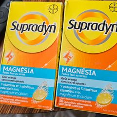 BAYER Supradyn Magnesium with 9 Vitamins including Vitamin C, 2 dual packs