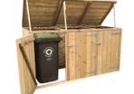 3 Wheelie Bin Cover Unit