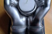 Lovely "HANDS" Tealight Holder, New