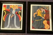 Matisse prints x 2 - 36cm x 32cm