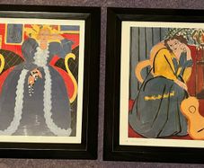 Matisse prints x 2 - 36cm x 32cm