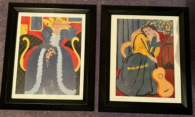 Matisse prints x 2 - 36cm x 32cm