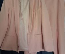 Asos pink suit size 16 petite