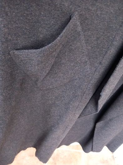 Oska Charcoal Brown Long Coat S18