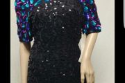 Beaded and sequin vintage dresd