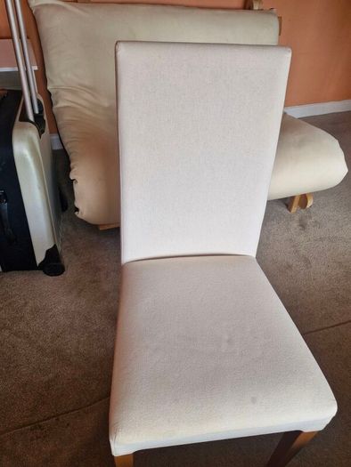 cream chair