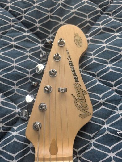 Vintage V52D reissued telecaster w/ Wilkinson hardware