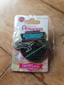Disneyland Paris Hyper space mountain attractions pin