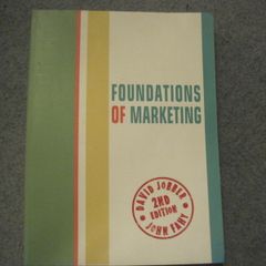 Foundations of Marketing 2nd Edition by Fahy and Jobber