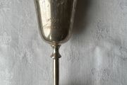 Vintage  Plated (Silver) wedding anniversary goblet