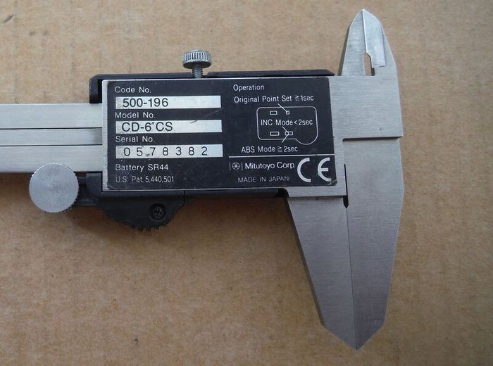 Mitutoyo digital caliper 0-150 mm