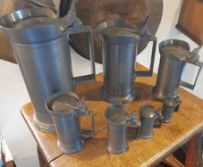 Graduated Pewter Measures 7