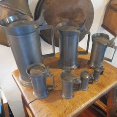 Graduated Pewter Measures 7