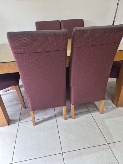 Table and 6 chairs