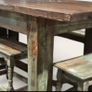 Rustic Handmade Farmhouse Table Image 2