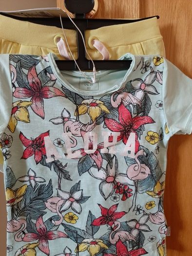 Girls name it shorts and t shirt set 1 1/2 - 2 yrs BNWT
