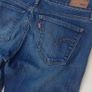 Levis demi curve modern rise skinny ladies navy denim jeans Size 10 W28 L32 Image 6