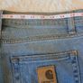 Carhartt WIP Rebellion Pant Slim Tapered Jeans - Light Wash Denim - 32x31 Image 8
