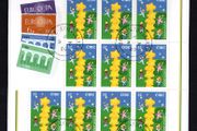 2000 Ireland Europa Commemorative Stamp Sheetlet Fine CDS Used on envelope with clear Dublin Steele Cancel