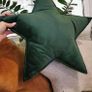Handmade velvet STAR and MOON cushion Image 4